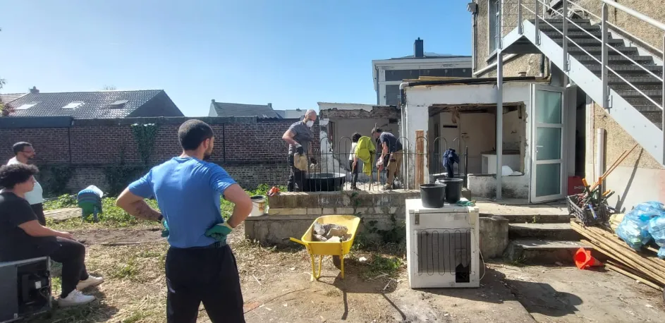 L'Excellence, La Louvière — vue du projet