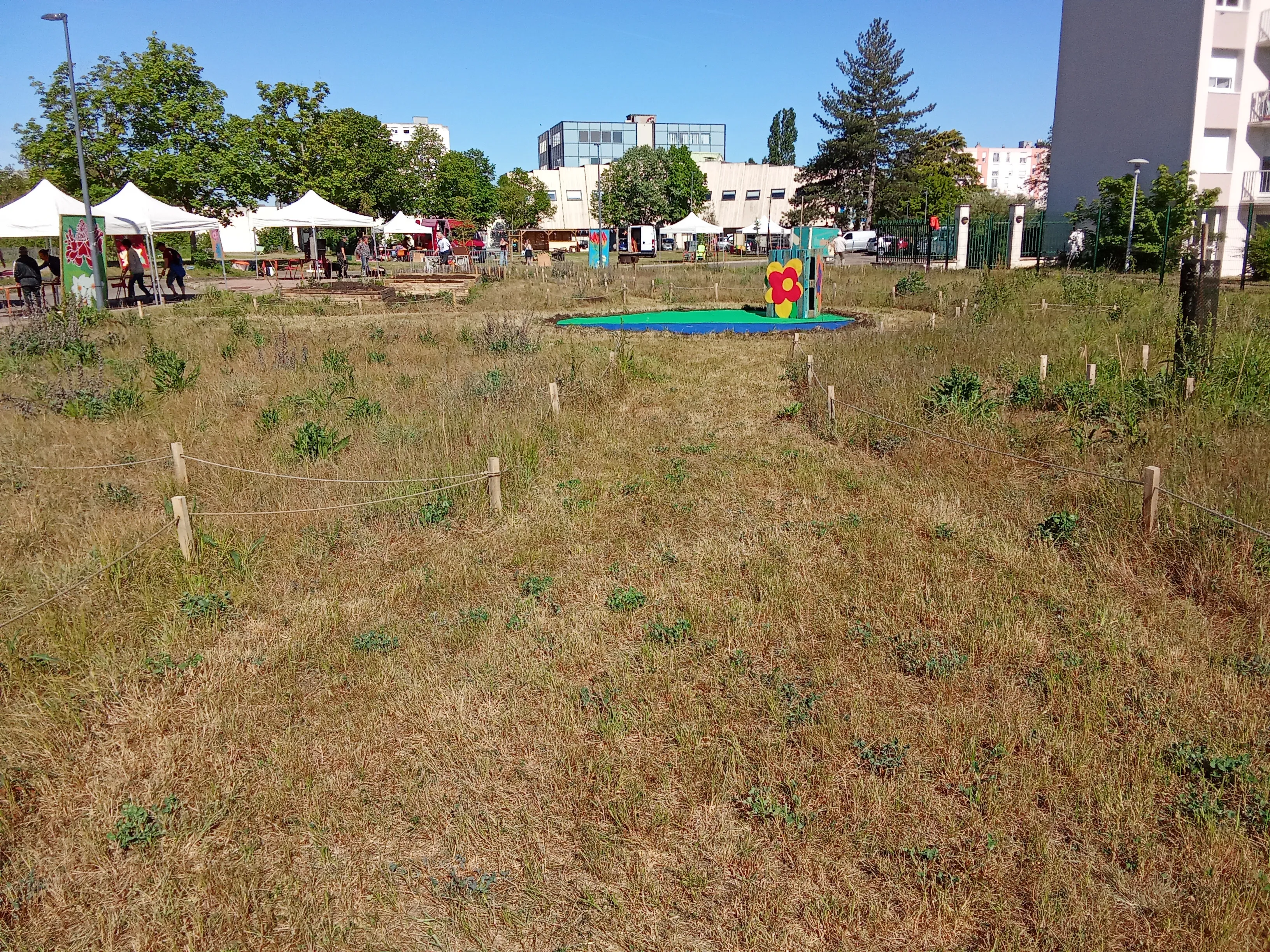 Quartier des Courlis, Nevers — vue du projet